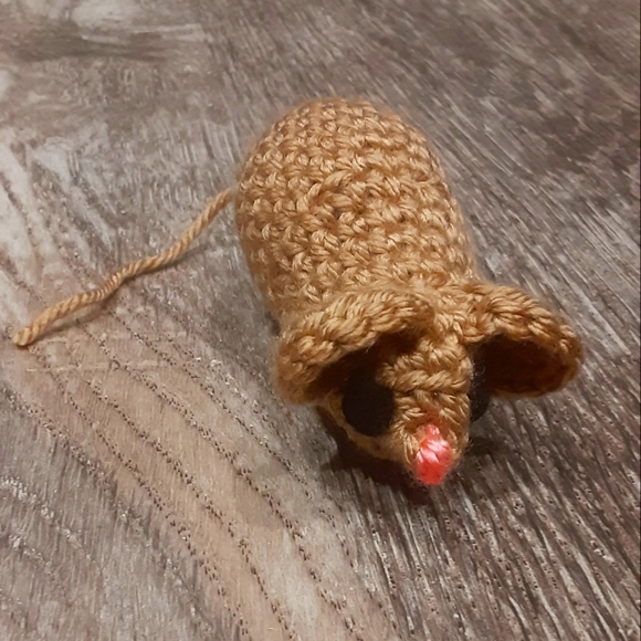 Handmade Catnip Mouse Toy - Picture 2 of 2